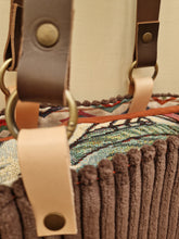 Cargar imagen en el visor de la galería, BOLSO PANA MARRÓN CHOCOLATE