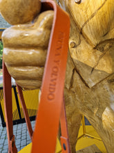 Cargar imagen en el visor de la galería, BOLSO HAN KANG GRIS Y NARANJA