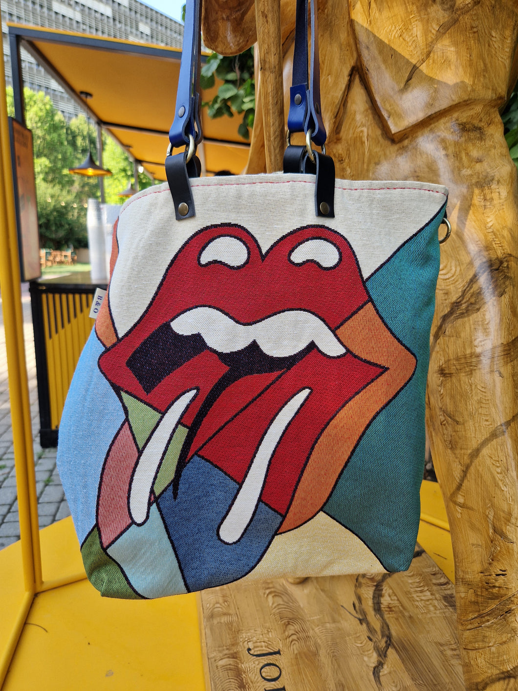 BOLSO ROLLING STONES